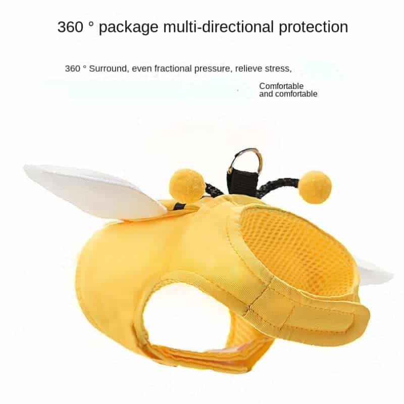 Chaleco de arnés para gato Little Bee cute - Correa - Imagen 8