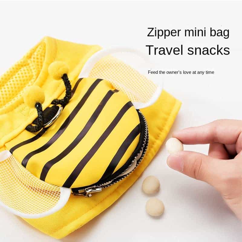 Chaleco de arnés para gato Little Bee cute - Correa - Imagen 4