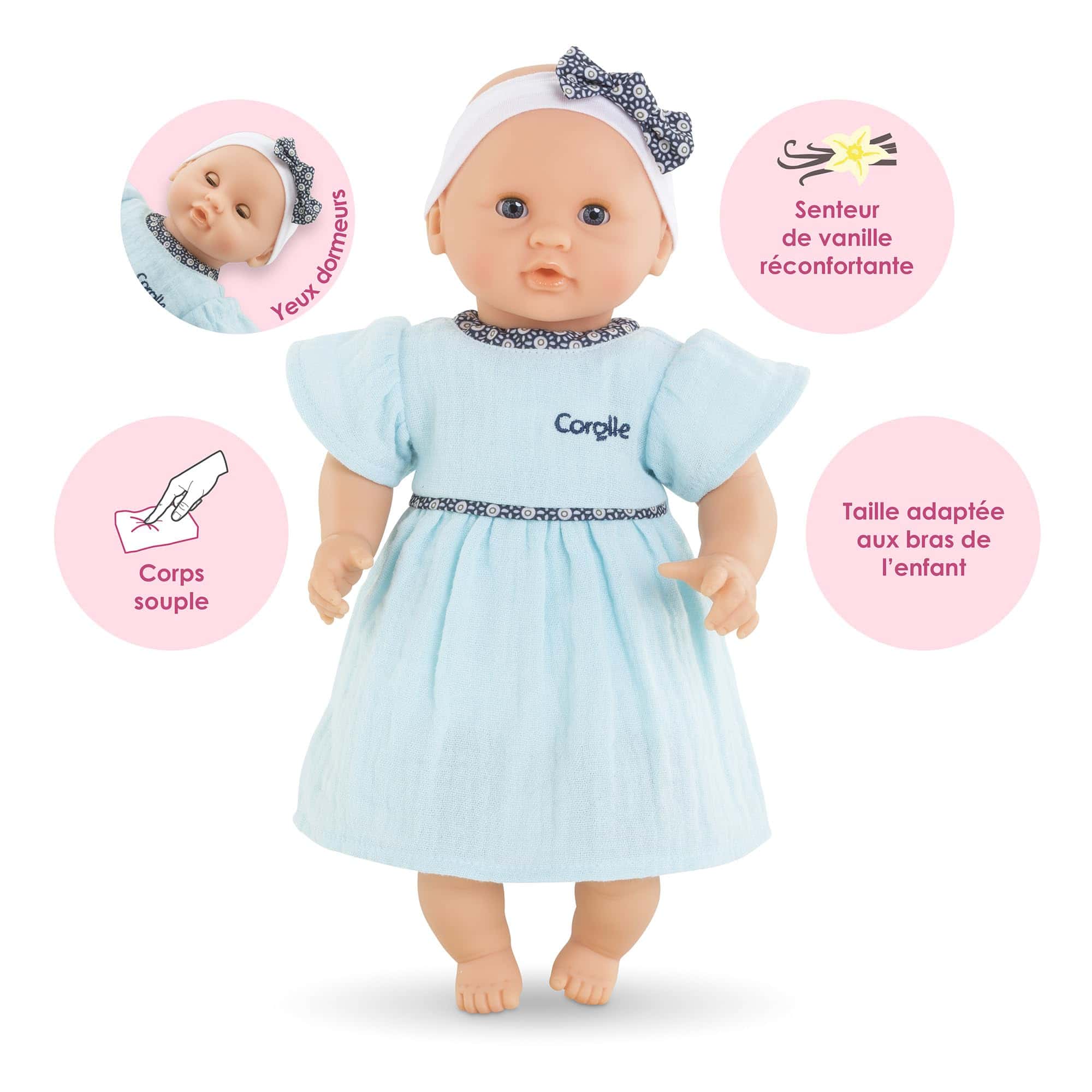 Mu�eca Bebé Corolle B�b� Calin Maud - Muñeca de 12" con - Imagen 3