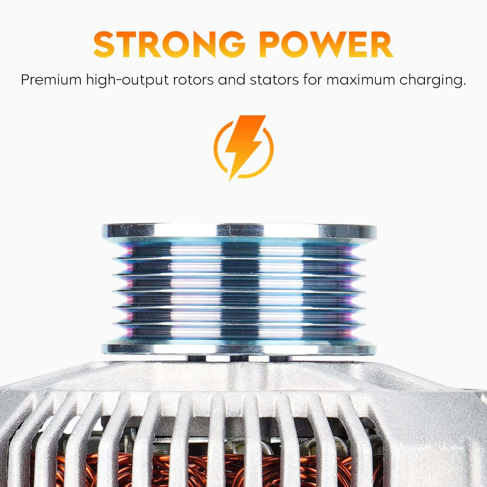 Nuevo Alternador para Ranger 96-05, para F150 97-02, - Imagen 3