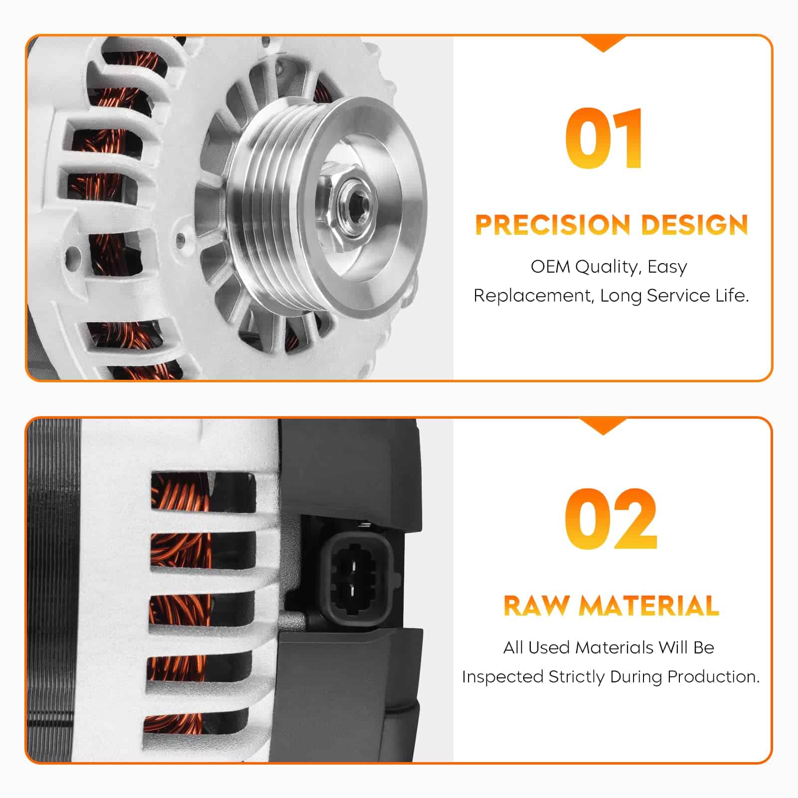 Nuevo Alternador para 07-14 Cadillac Escalade ESV EXT Chevy - Imagen 5