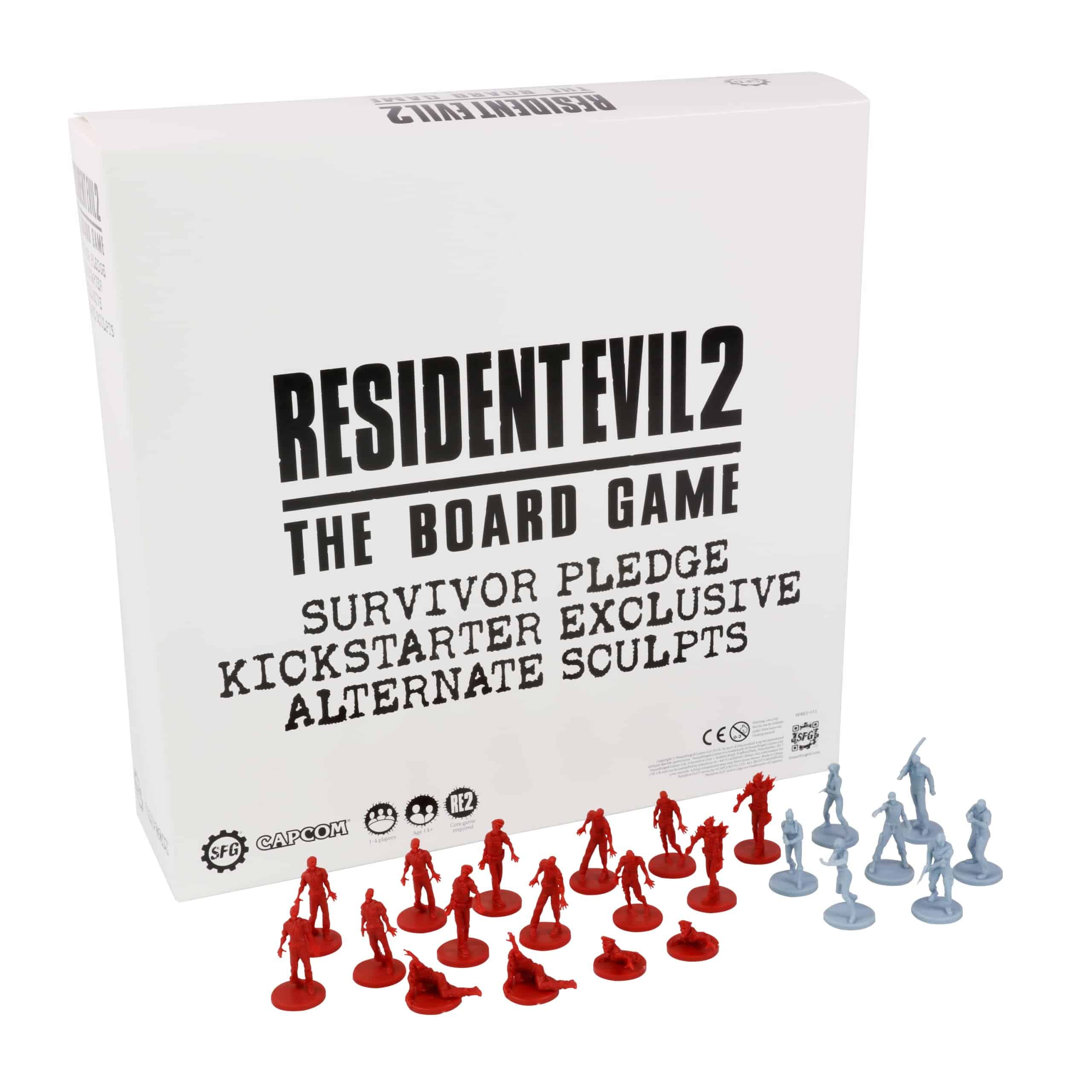 Resident Evil 2: The Board Game - Esculturas Exclusivas