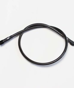 Línea de Freno Trenzada en Acero Inoxidable Smoky Black de