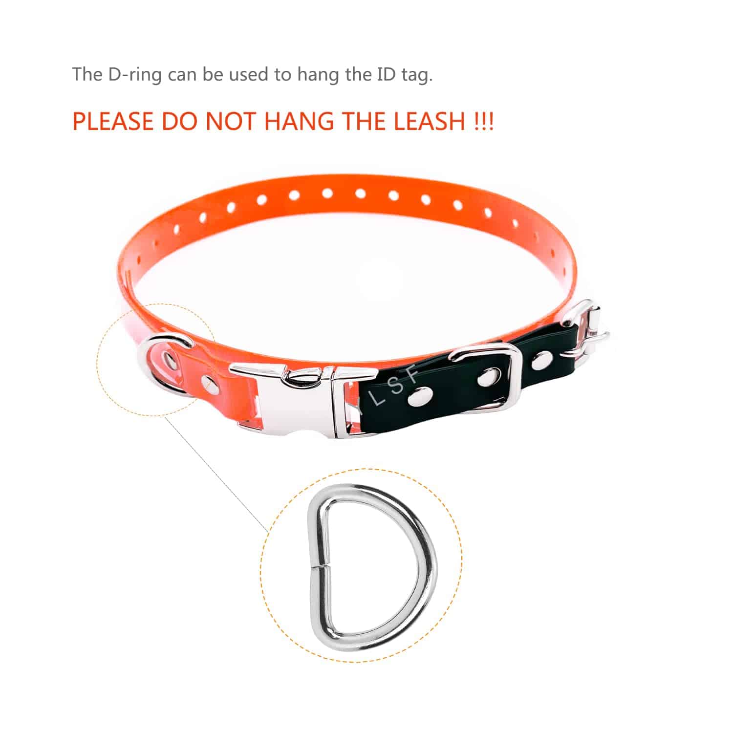 Correa de collar de perro Quick Snap Bungee con anillo D - Imagen 10