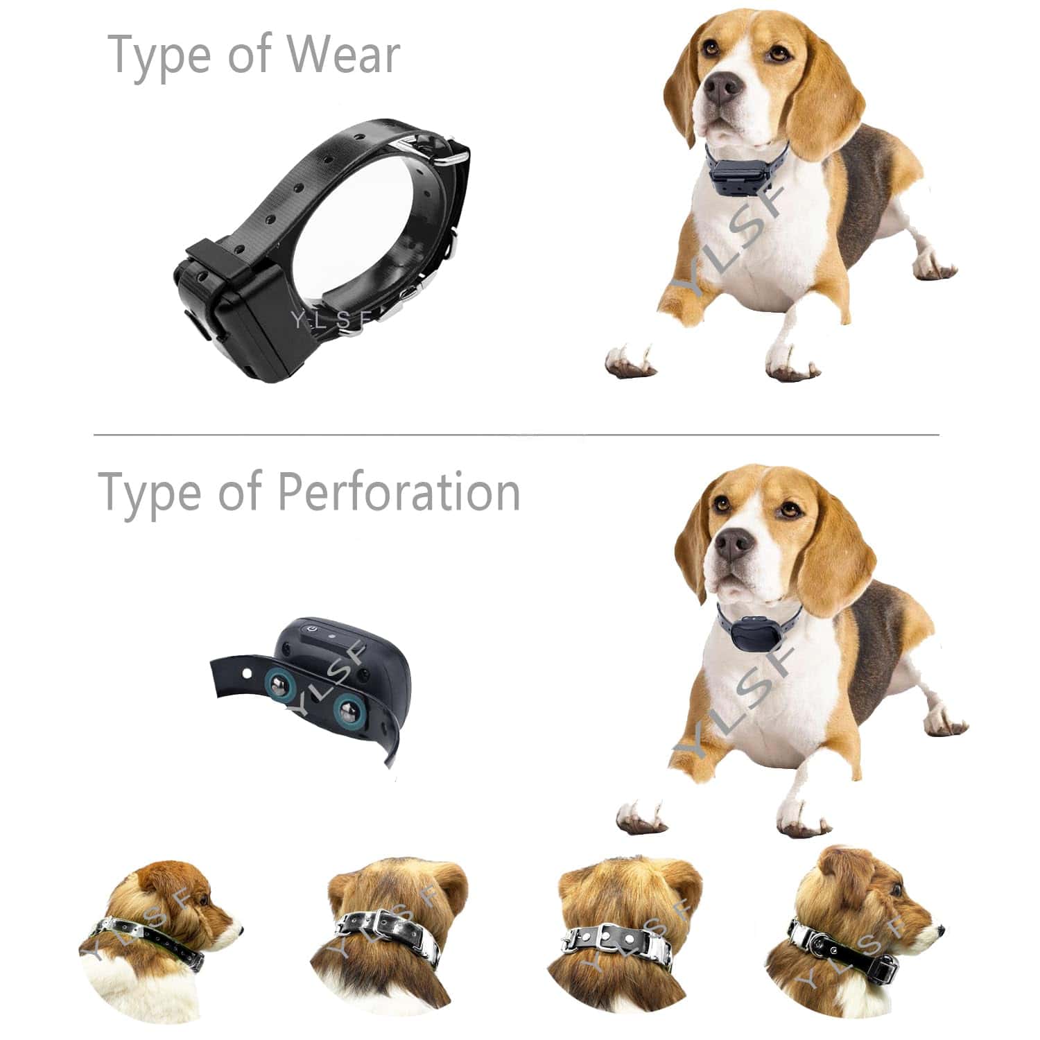 Correa de collar de perro con gancho rápido de bungee y - Imagen 5