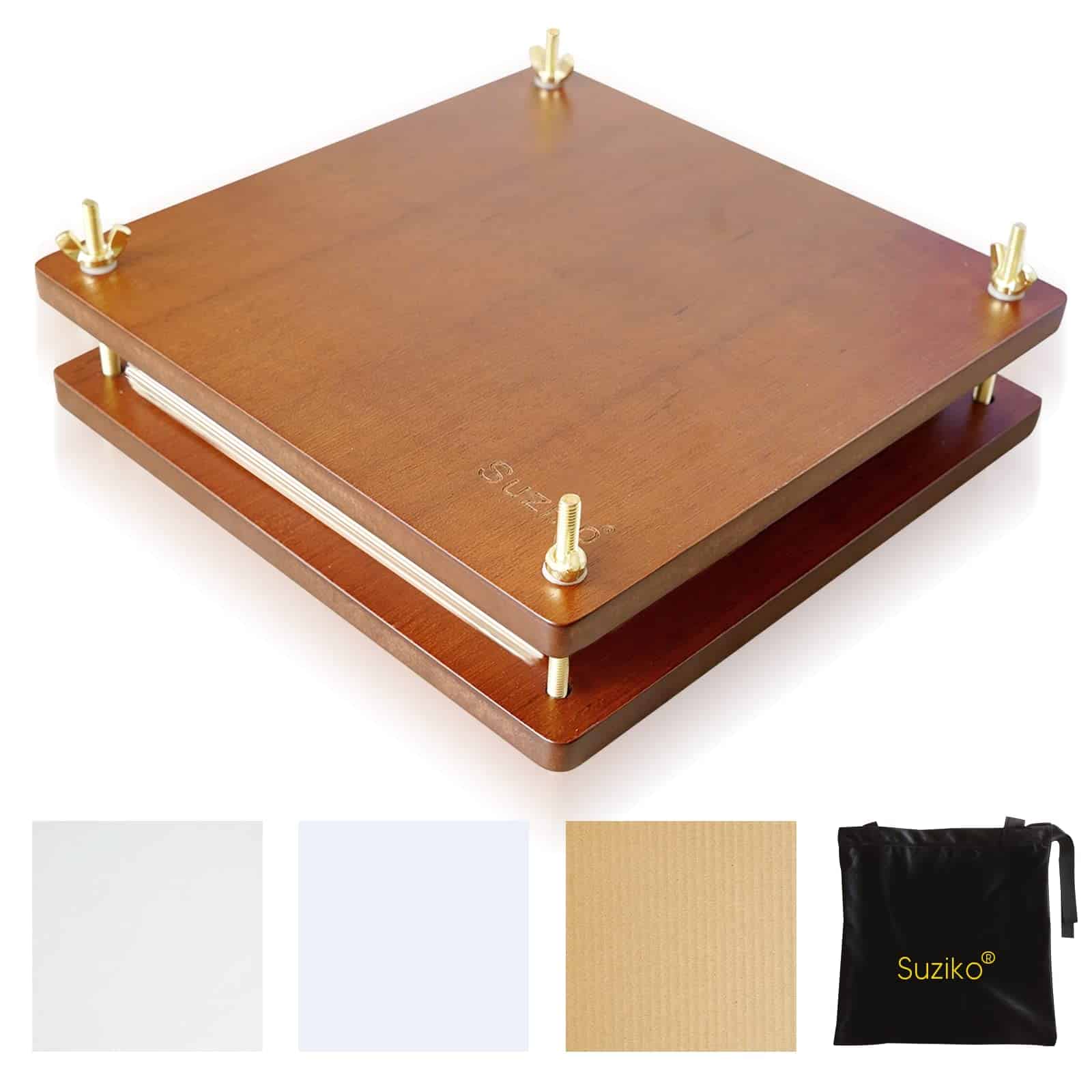 Prensa de Flores Suziko - Kit de Prensa de Flores 10x10