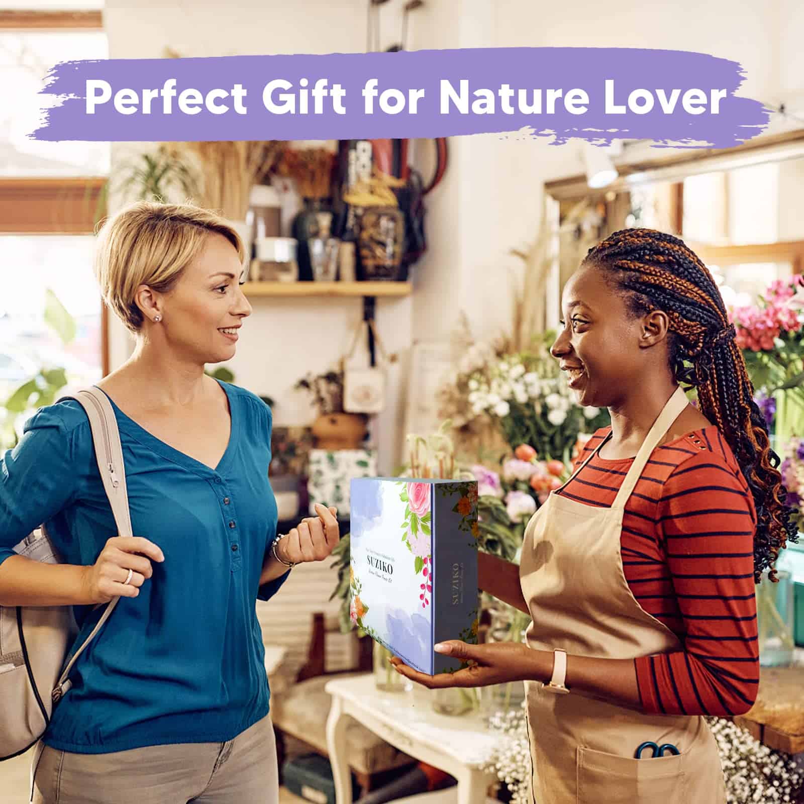 Prensa de Flores Suziko - Kit de Prensa de Flores 10x10 - Imagen 6