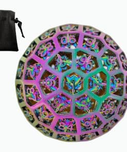 D100 DND Metal Dice D&D Poliedro 100 Caras RPG Grande Mega