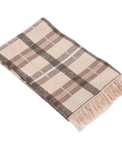 Manta de Lana Merino Irlandesa - Diseño Escocés - Hecha en