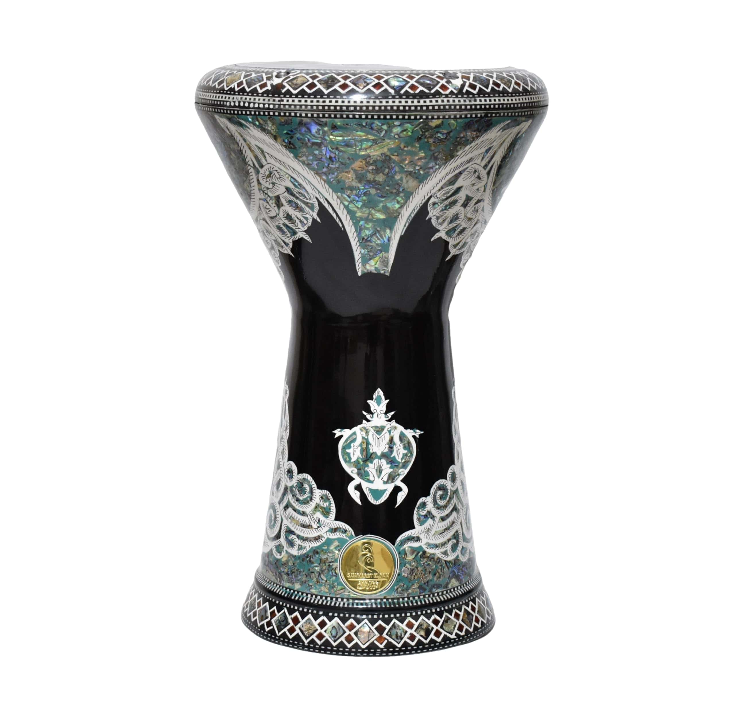 Darbuka tambor doumbek tabla 18.5/19 pulgadas con - Imagen 3