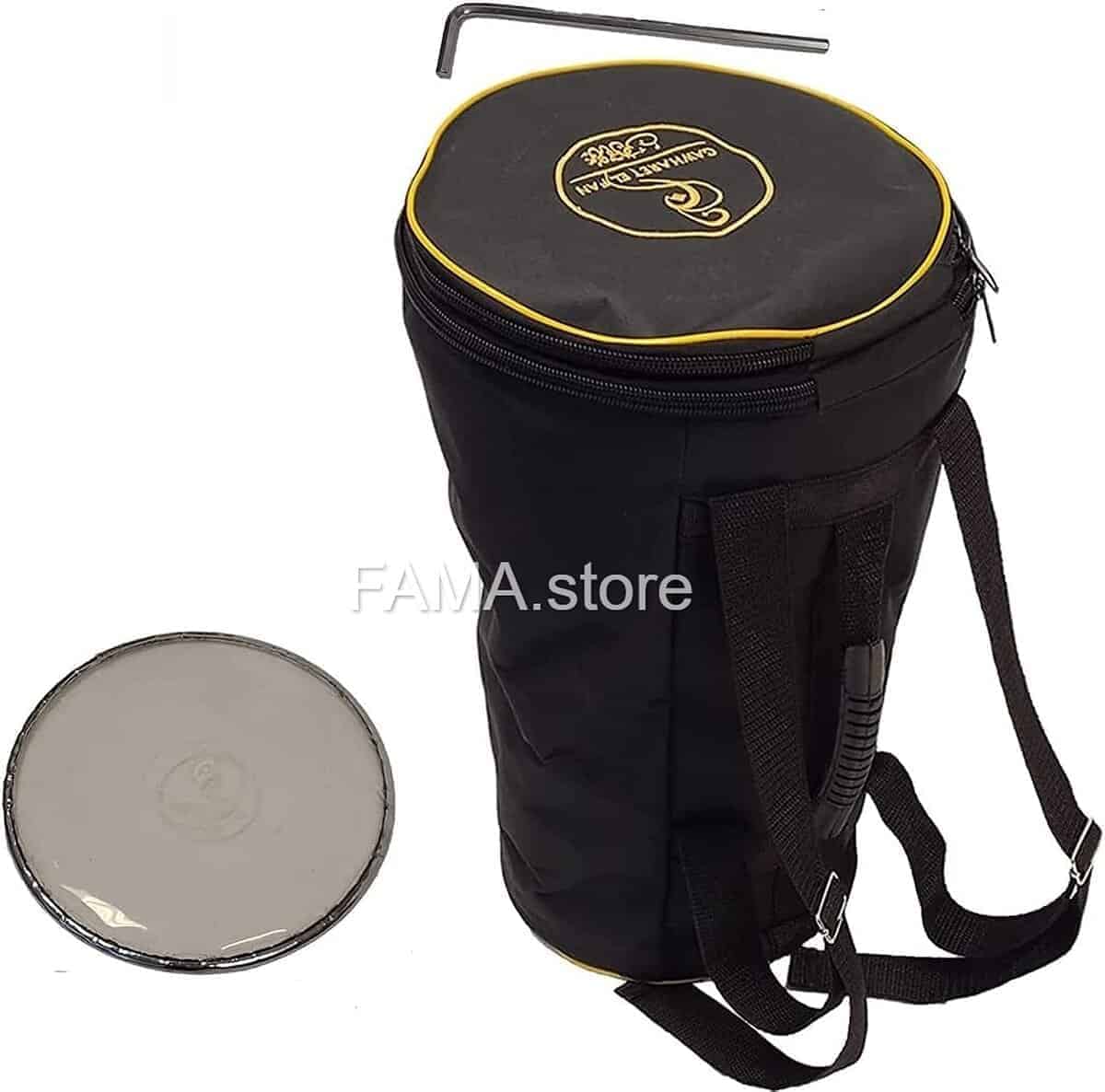 Darbuka tambor doumbek tabla 18.5/19 pulgadas con - Imagen 5