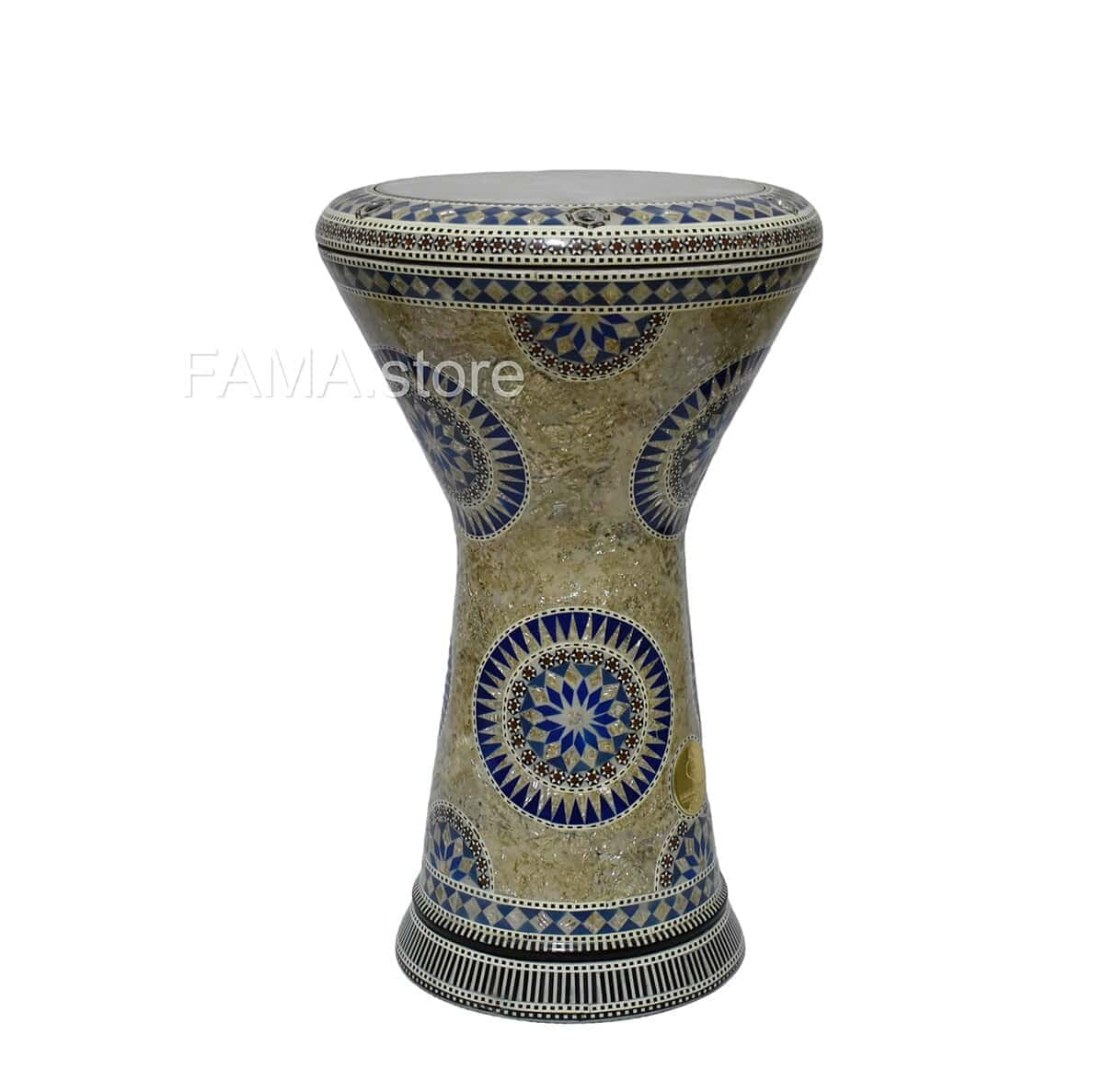 Darbuka doumbek drum tabla 18.5/19 pulgadas incrustada de - Imagen 3