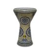 Darbuka doumbek drum tabla 18.5/19 pulgadas incrustada de