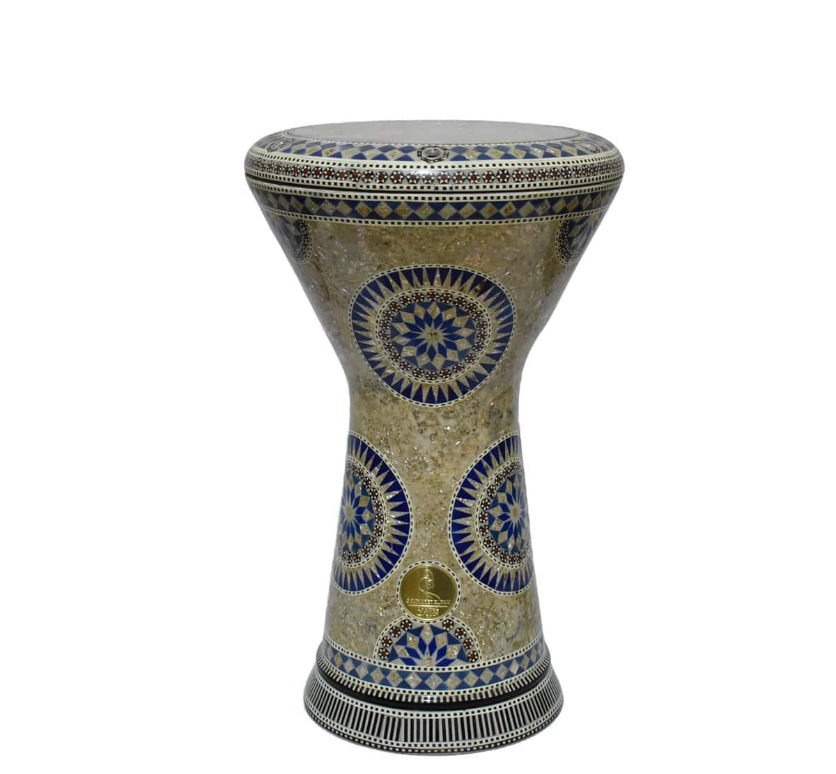 Darbuka doumbek drum tabla 18.5/19 pulgadas incrustada de