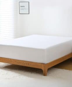 Sábana Ajustable GOKOTTA - Bolsillo de 16 -Blanco Brillante