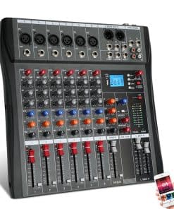 Mezclador de Audio Inalámbrico de 6 Canales, Equipo