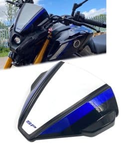 Parabrisas Moto Negro Deportivo Pantalla Visor Bolsa Se