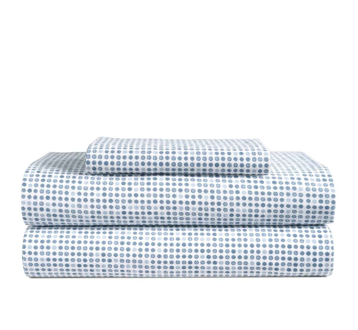Juego de Sábanas de Franela 100% Algodón Twin LANE LINEN -