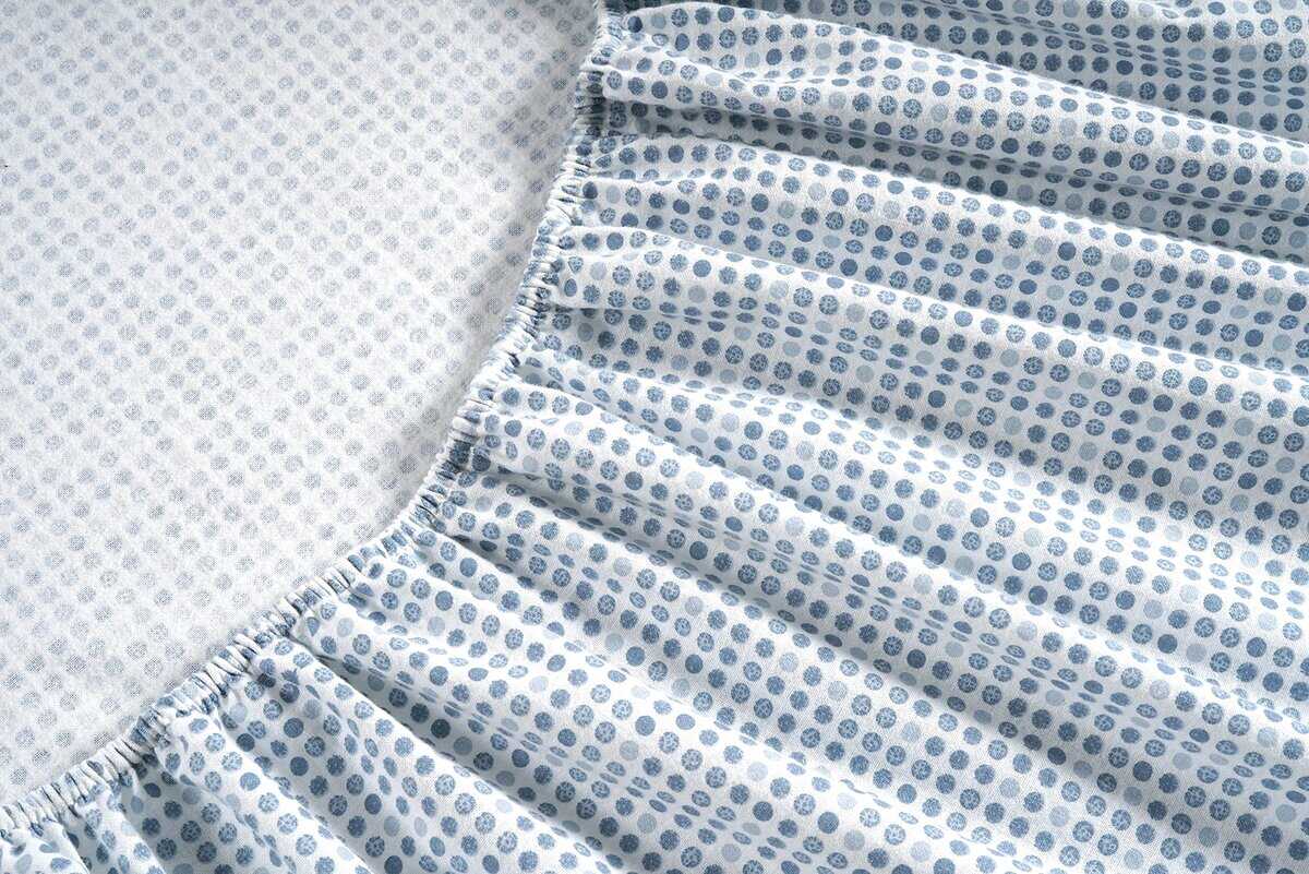 Juego de Sábanas de Franela 100% Algodón Twin LANE LINEN - - Imagen 5