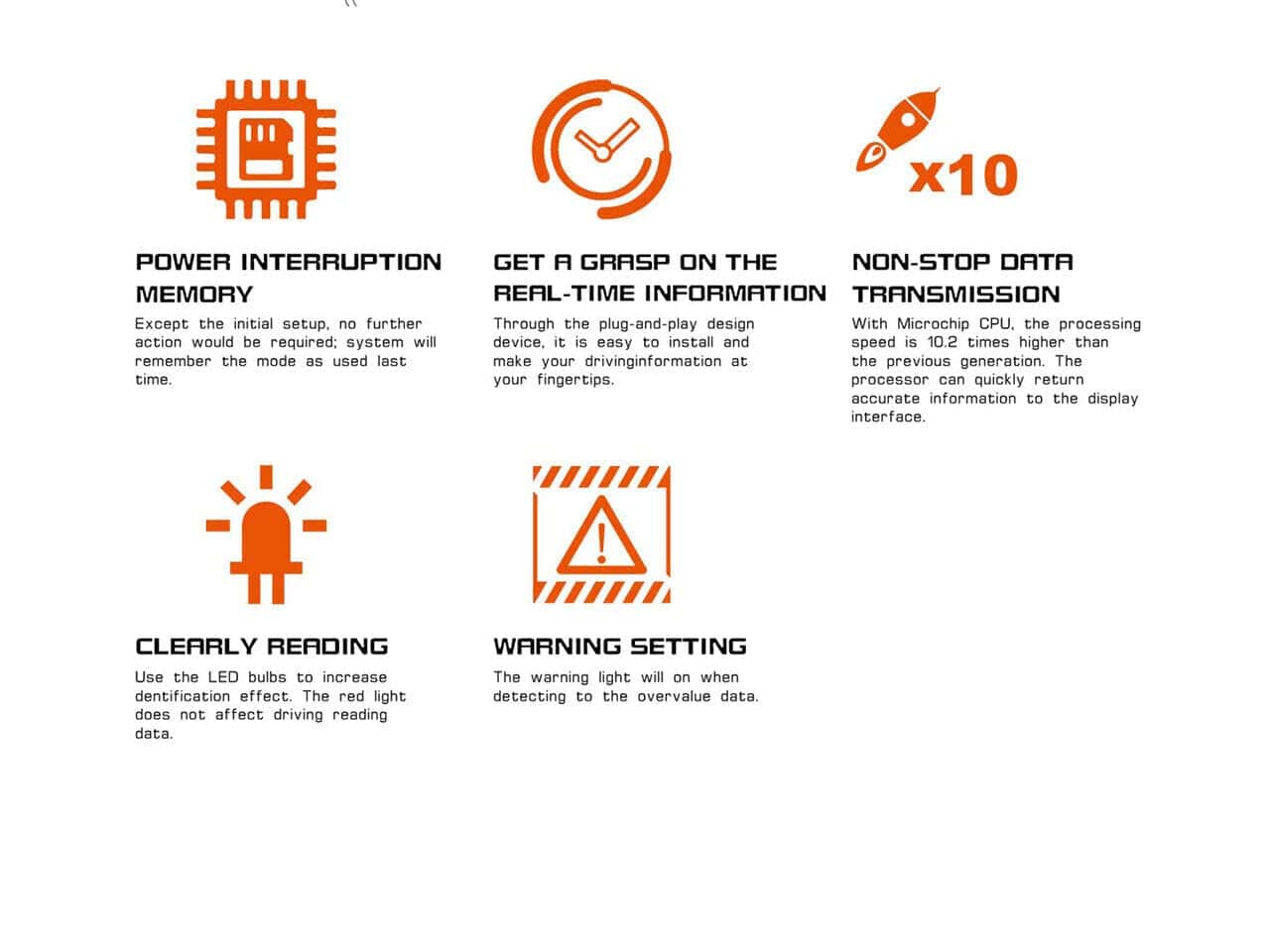 Medidor digital OBD2 Gazoz Performance 10-en-1 D-Meter 2 - - Imagen 10