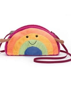 Bolso de Peluche Arcoíris Jellycat Amuseables, 10 pulgadas