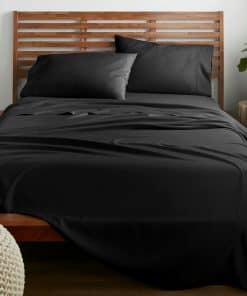 Juego de Sábanas California King American Home -Negro