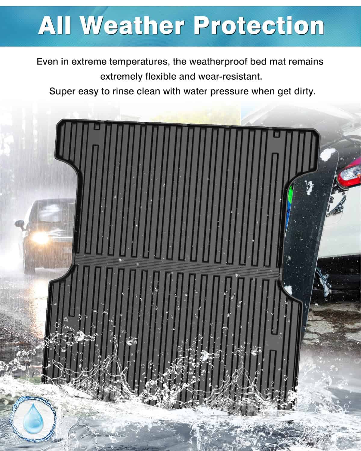 Tapete para cama de camioneta Mixsuper para Toyota Tundra - Imagen 6