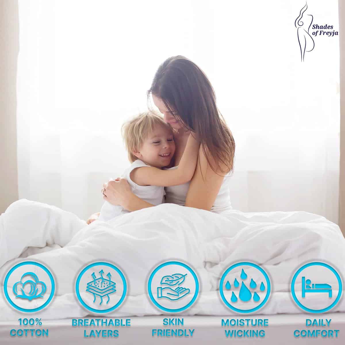 Juego de Sábanas de Algodón 100% Shades of Freyja Tamaño - Imagen 5