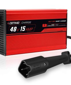 Cargador de batería de carrito de golf de 48 voltios para