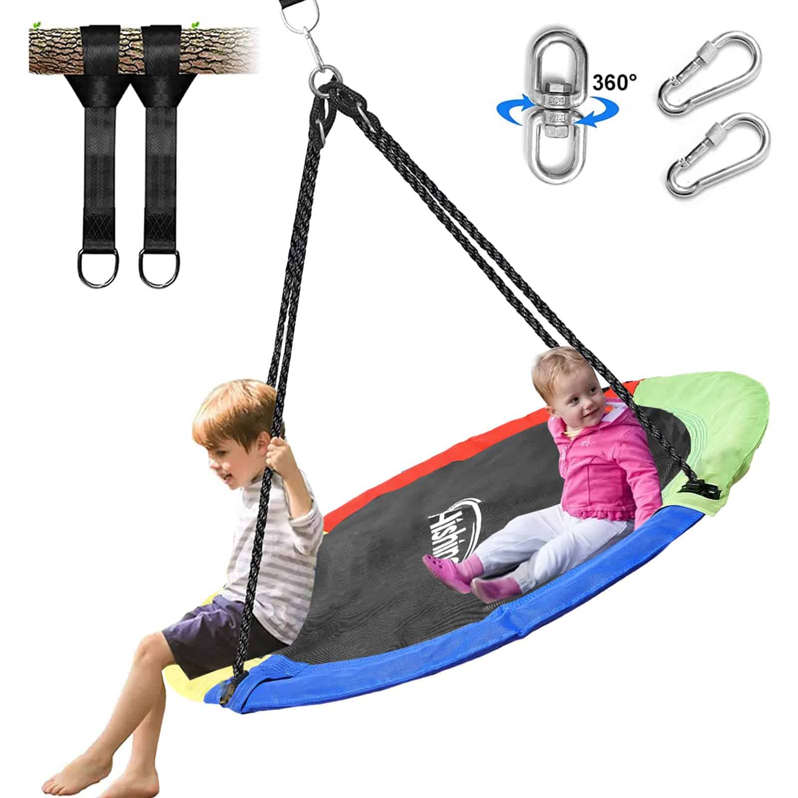 Columpio de Árbol en Forma de Platillo Hishine -4 Colores
