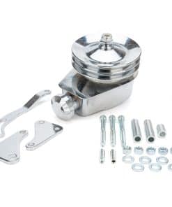 Kit de Soporte de Bomba de Dirección Asistida Cromada y