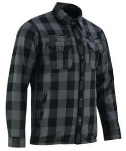 Playera de Moto para Hombre Daniel Smart Flannel Sporty con