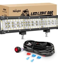 Nilight Barra de Luz LED Side Shooter de 13.5 Pulgadas