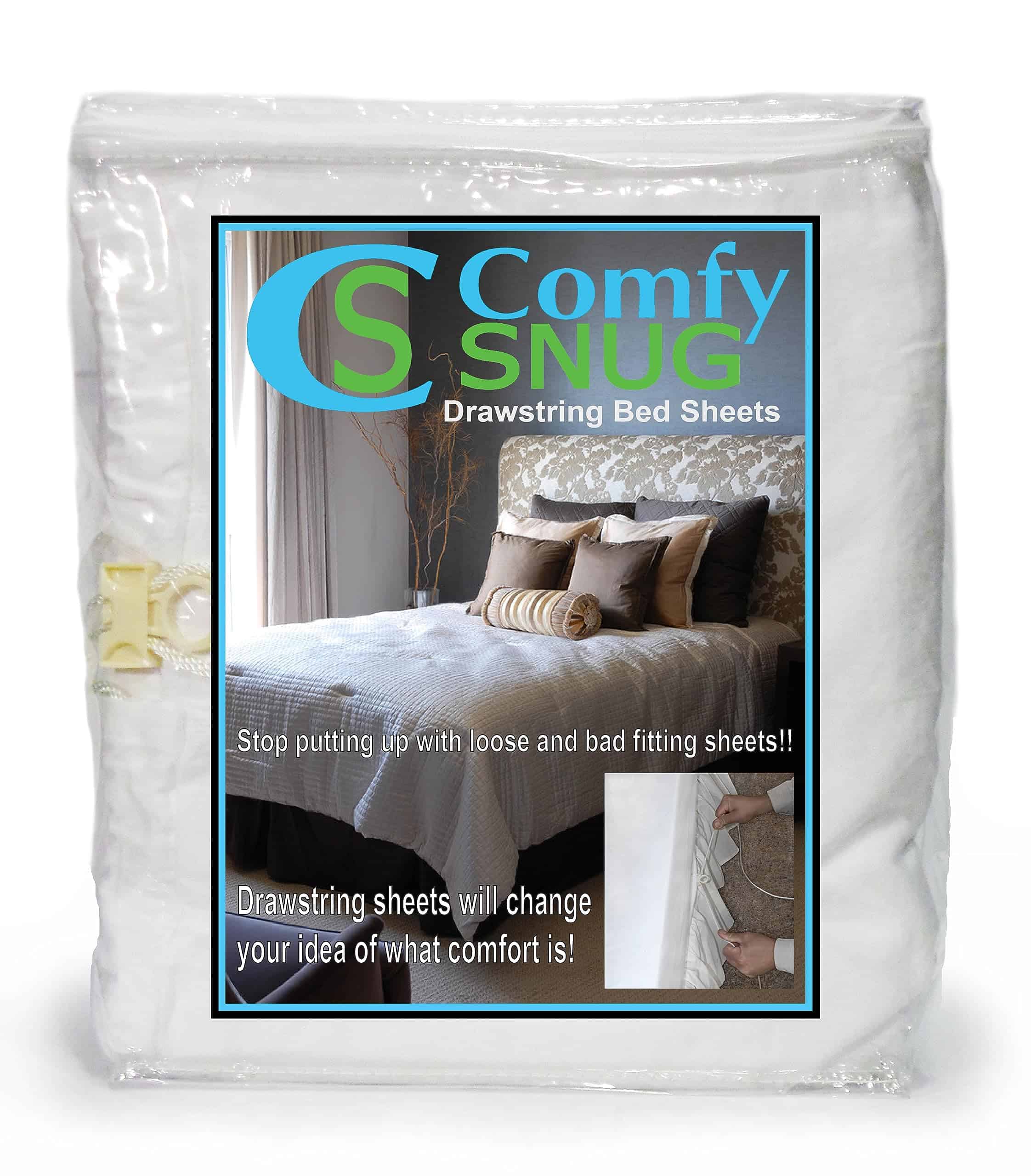 Juego de sábanas de cama Comfy-Snug Queen en microfibra - Imagen 8