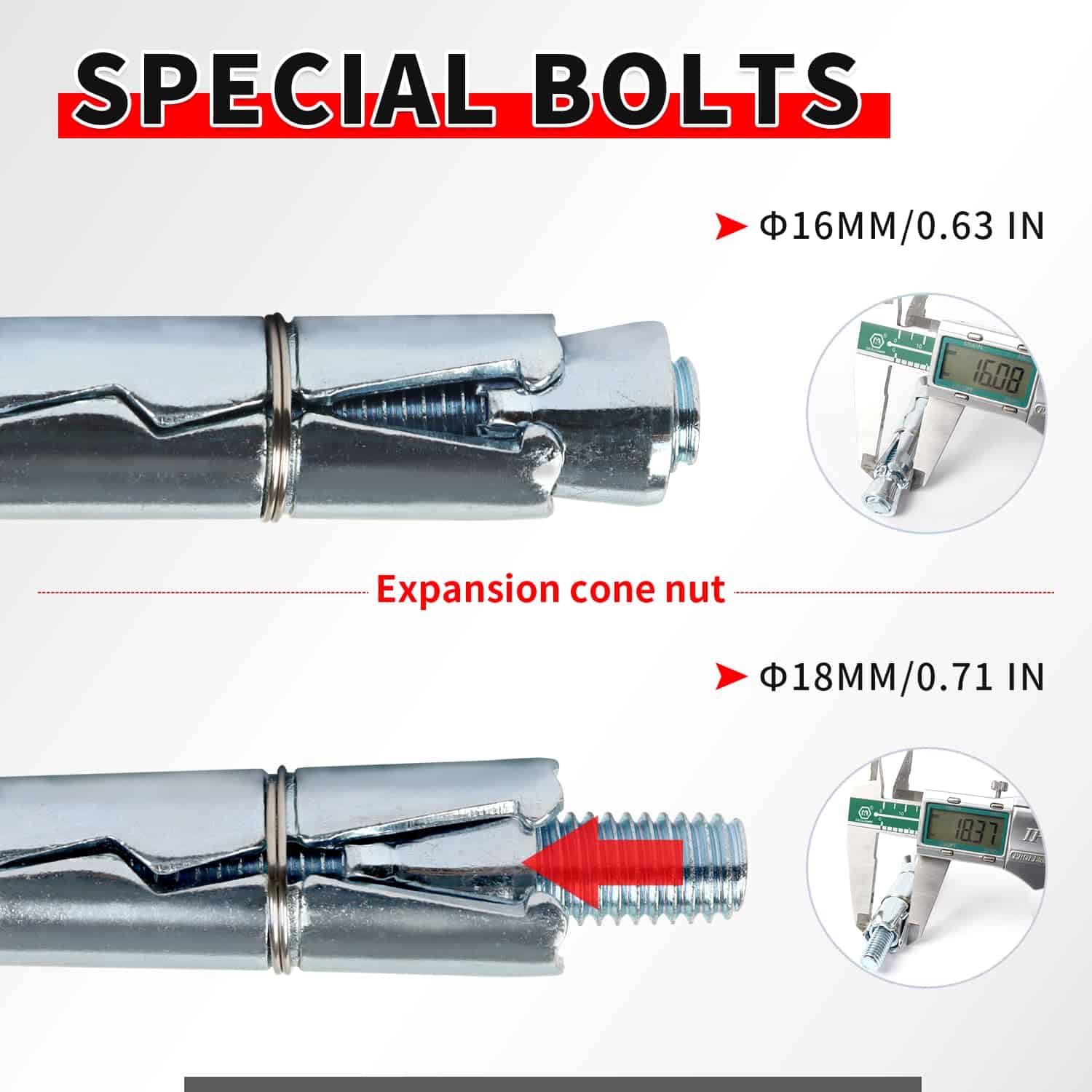 Ancla de Seguridad AKM de Alta Resistencia para Suelo o - Imagen 5