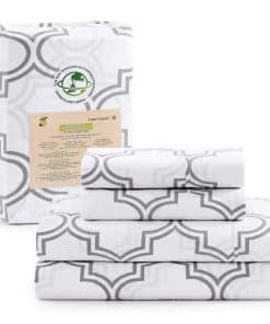 Juego de Ropa de Cama Lane Linen King Size - 4Pc 100%