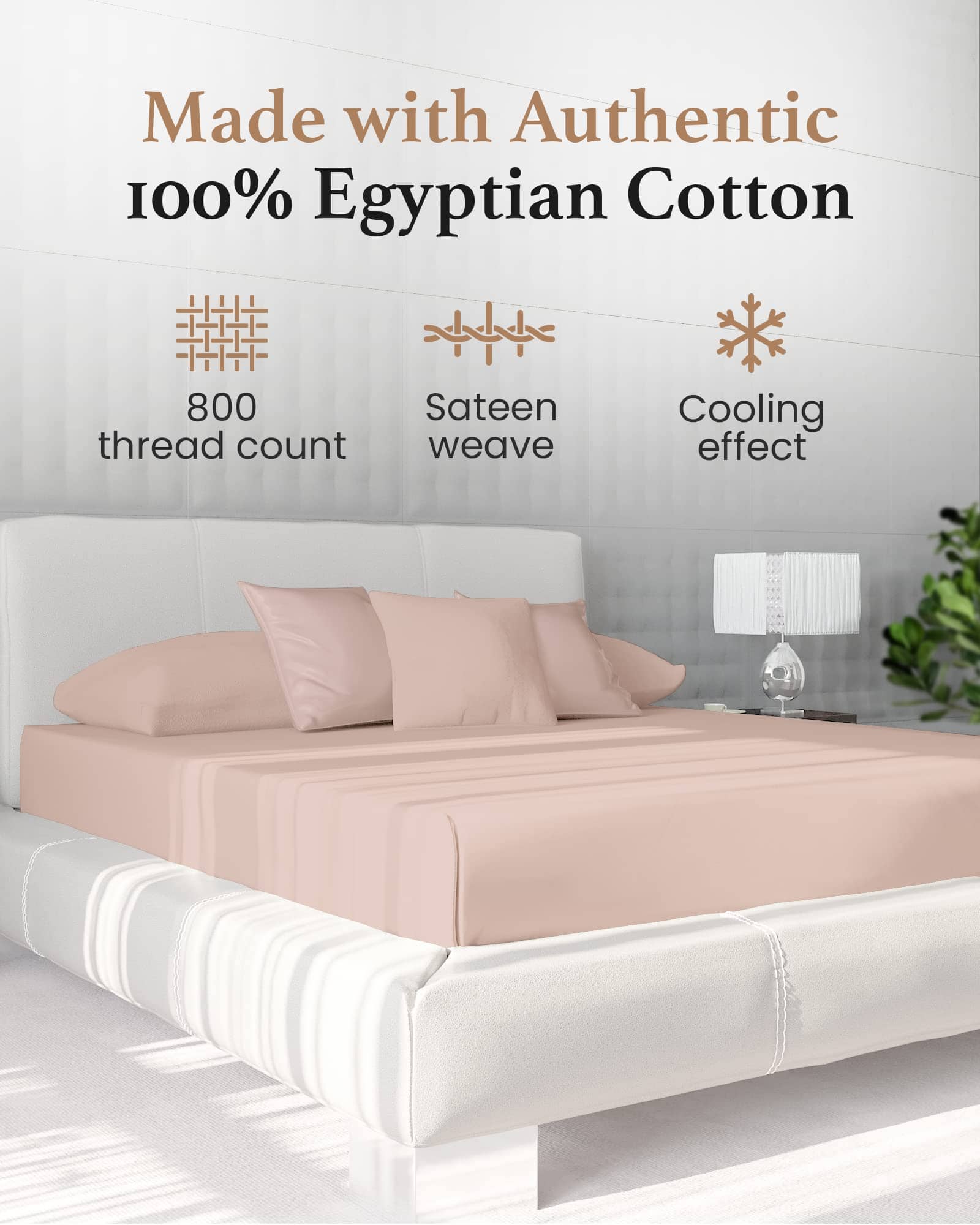 Juego de sábanas ajustables XL Twin de Good Sleep Bedding - - Imagen 3