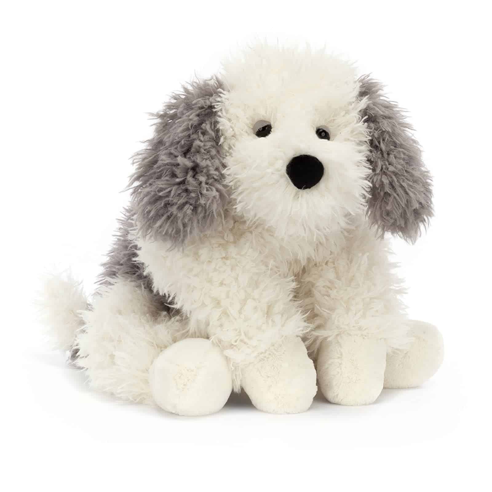 Peluche de perro Ovejero Jellycat Floofie, 18.5 pulgadas |
