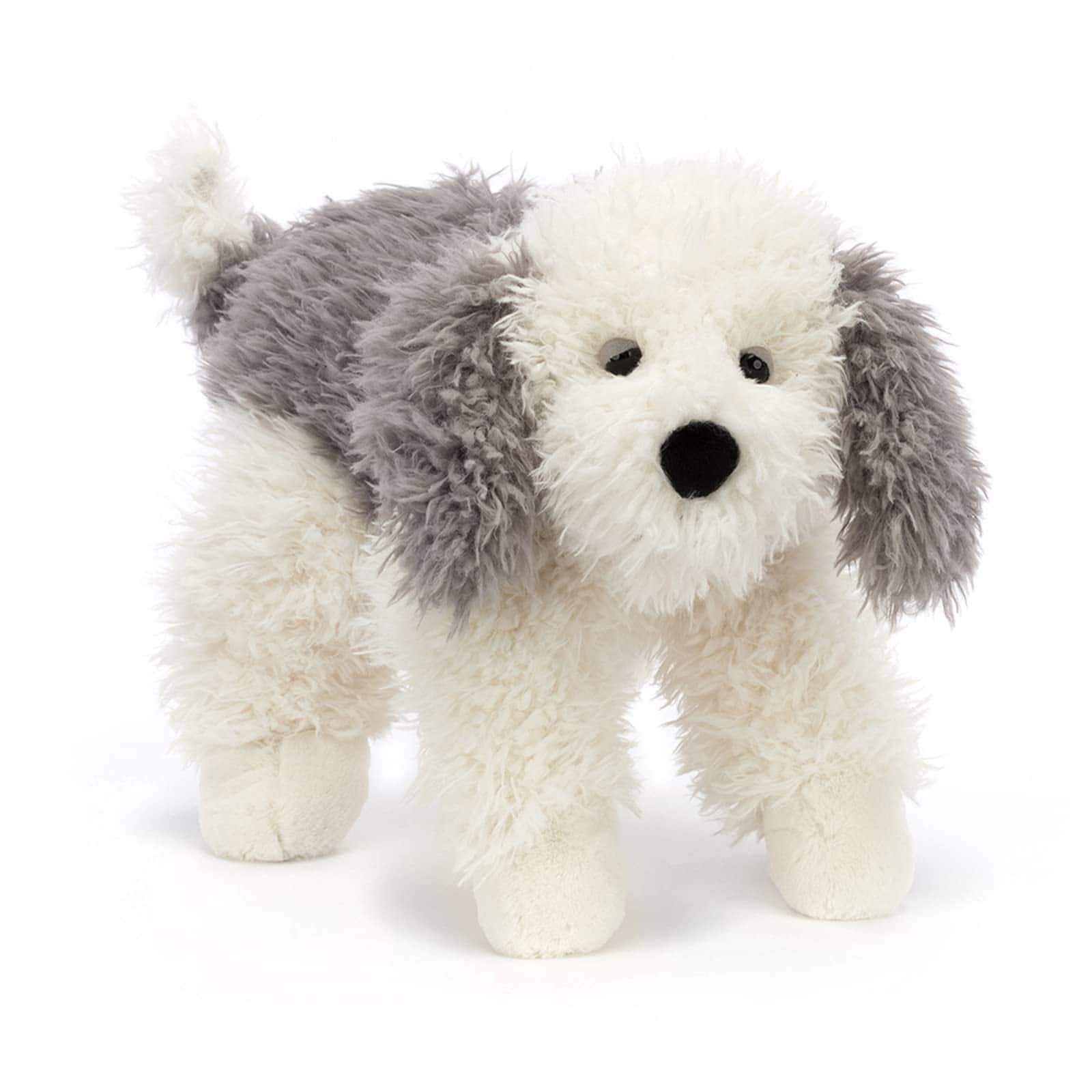 Peluche de perro Ovejero Jellycat Floofie, 18.5 pulgadas | - Imagen 6