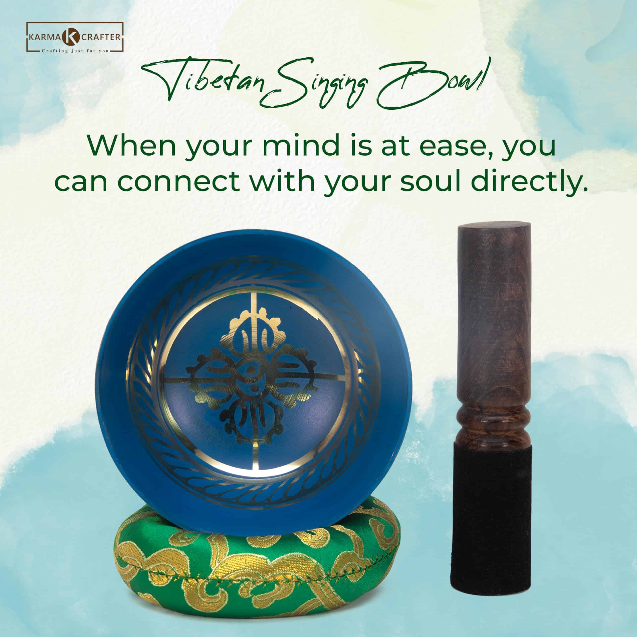 Cuenco tibetano auténtico de Karma Crafter de los 7 - Imagen 7