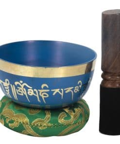 Cuenco tibetano auténtico de Karma Crafter de los 7