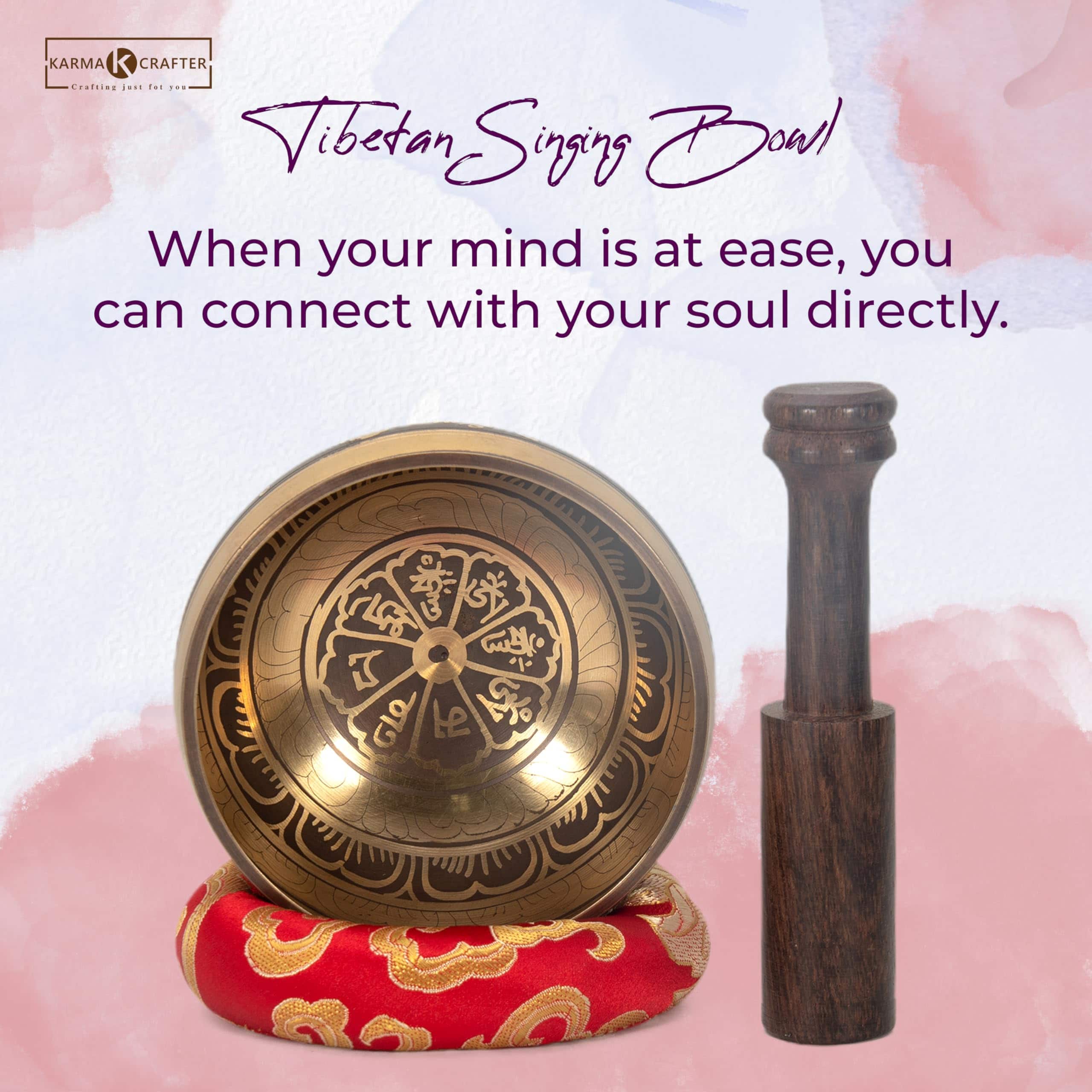 Cuenco Tibetano Auténtico Karma Crafter de 7 Planetas, - Imagen 7