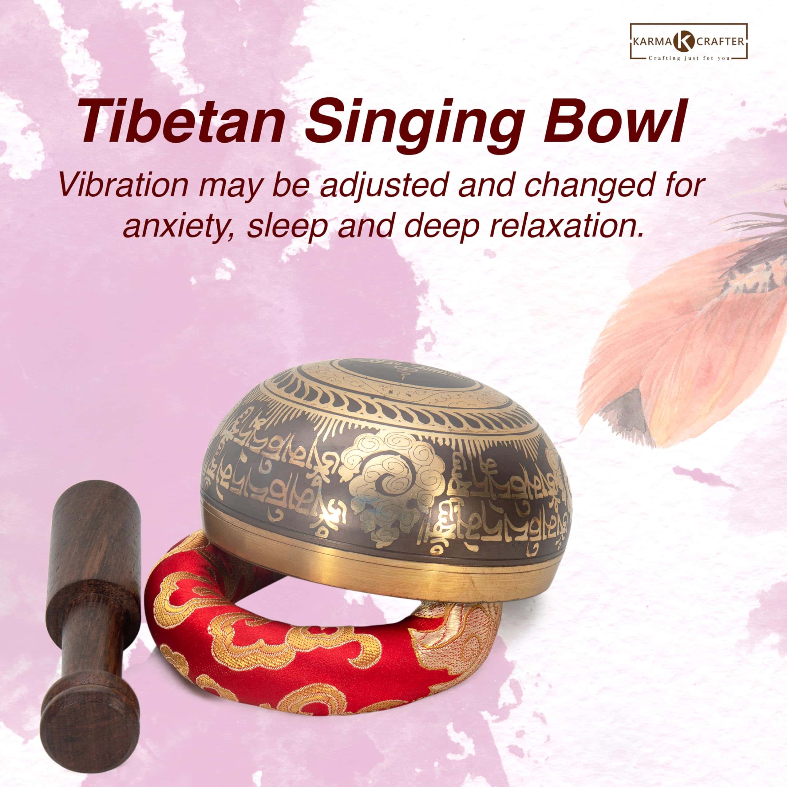 Cuenco Tibetano Auténtico Karma Crafter de 7 Planetas, - Imagen 5