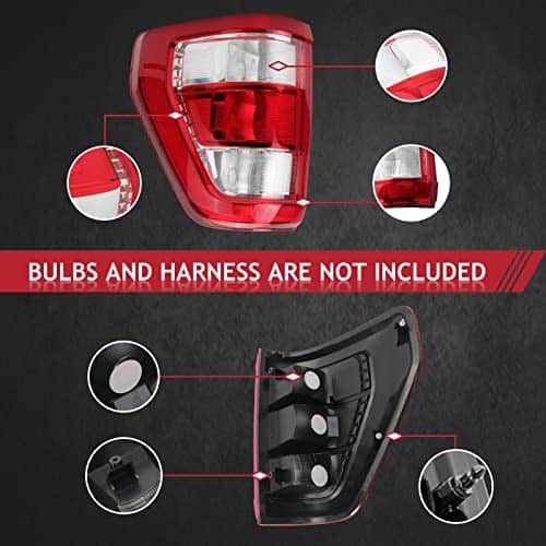Ensamble de Luz Trasera Compatible para Ford F150 F-150 XL - Imagen 4