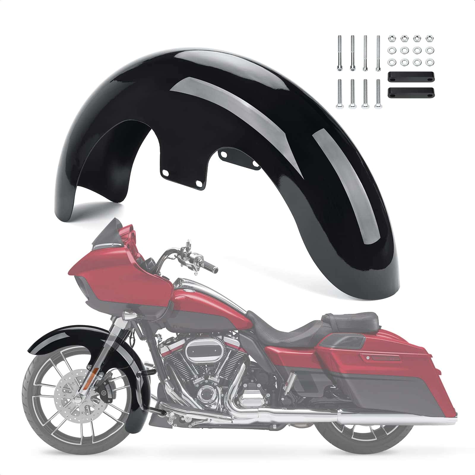 Guardabarros delantero envolvente de 23 pulgadas Bravema - Imagen 7