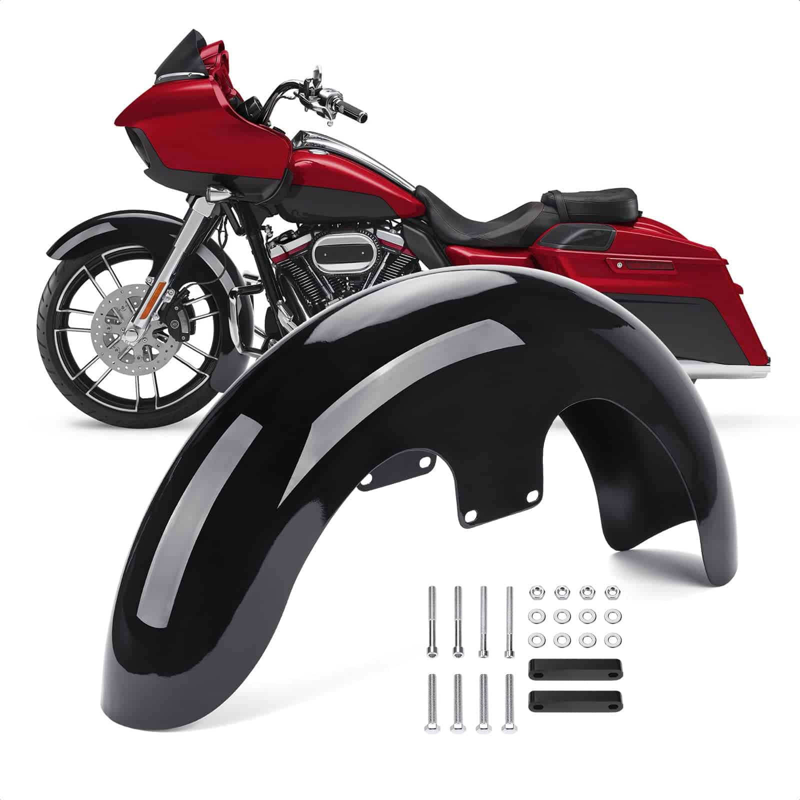 Guardabarros delantero envolvente de 23 pulgadas Bravema