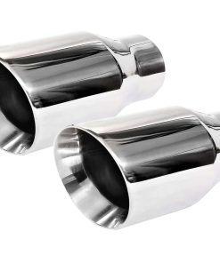 Punta de escape NETAMI de acero inoxidable de -4" 2-Pack