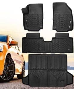 Conjunto de tapetes para piso y maletero compatible para