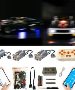 Kit de Motor Super y Control Remoto y Luces para Lego