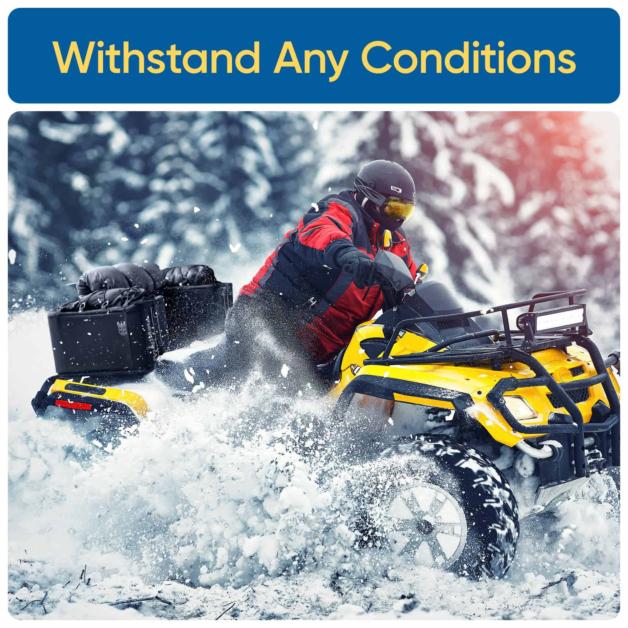 Rhino BagMate Multi-Purpose ATV Storage Bag Set | Cajas - Imagen 8